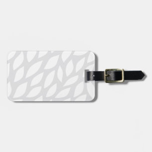 tree leave luggage tag