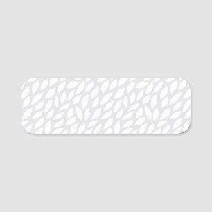 tree leave name tag