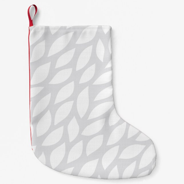 tree leave small christmas stocking (Front)