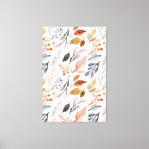 tree leaves canvas print