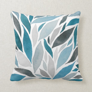 tree leaves cushion
