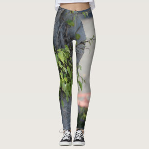 Tree Leaves Fashion Legging Design