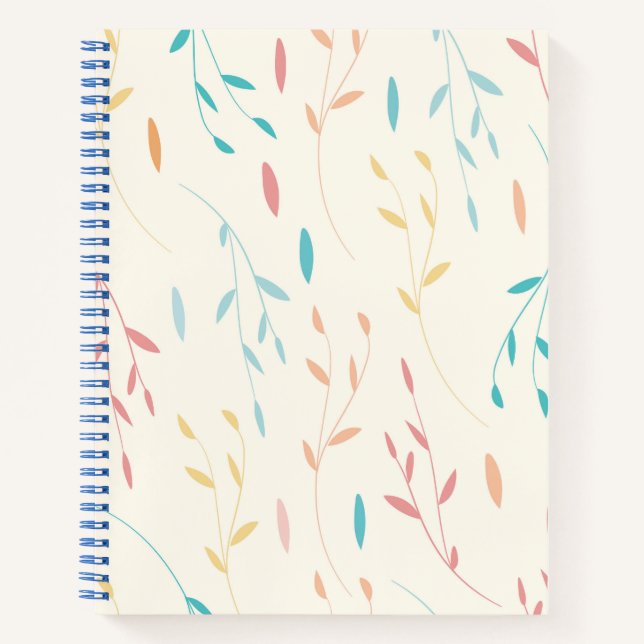 tree leaves notebook (Front)