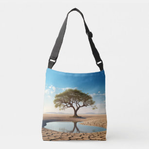 Tree Life Enchanting Tranquil Nature  Crossbody Bag