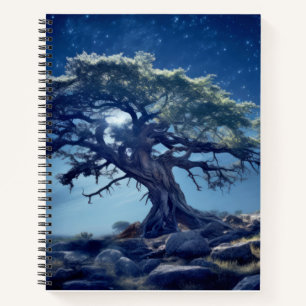 Tree Life Enchanting Tranquil Nature Notebook