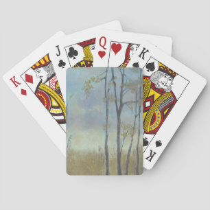 Tree-Lined Wheat Grass I Playing Cards