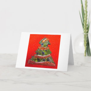 Tree Lines 3 Holiday Card