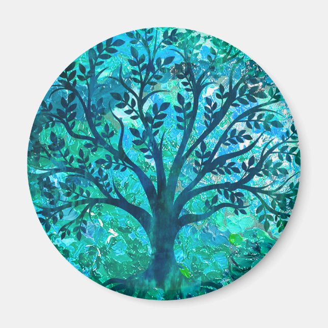 Tree Medallion Magnet (Front)
