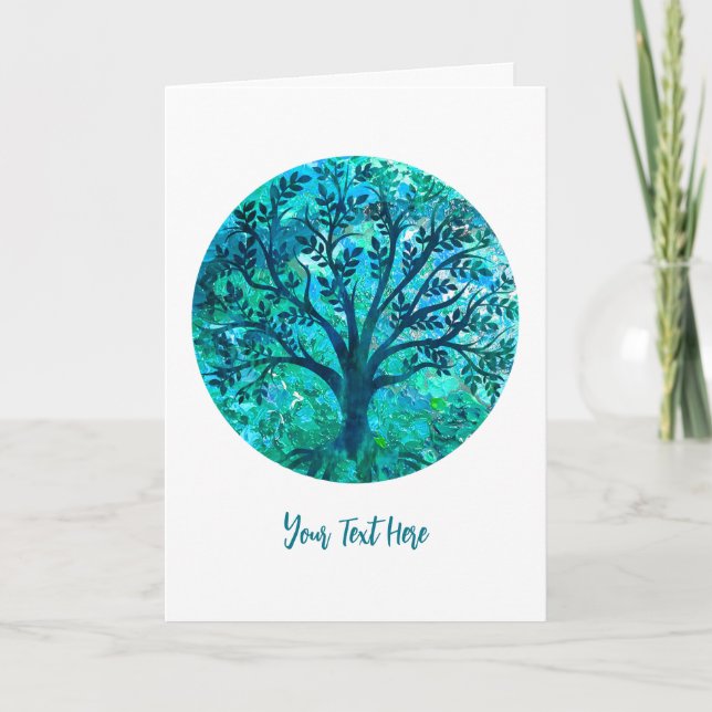 Tree Medallion Note Card (Front)