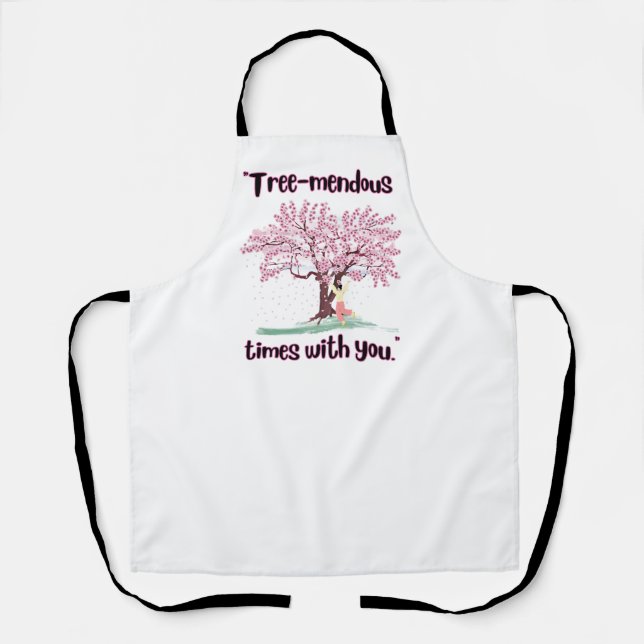 TREE MENDUS QUOTE APRON (Front)
