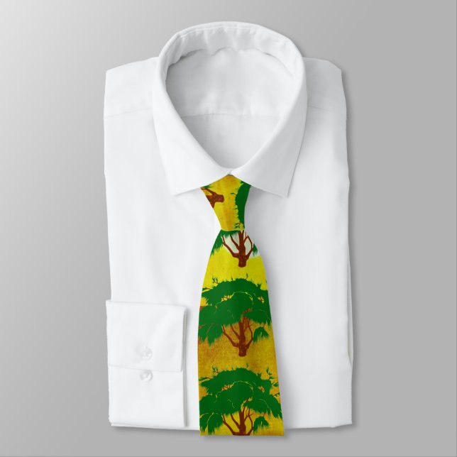 Tree Neck Tie (Tied)