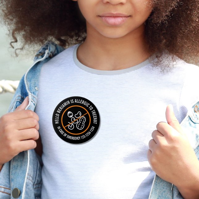 Tree nuts Allergy Badge  (Creator Uploaded)