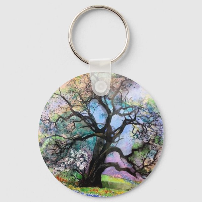Tree Of Colour Key Ring (Front)