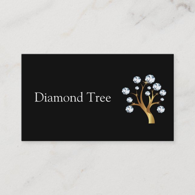 Tree of Diamonds Business Card Logo (Front)