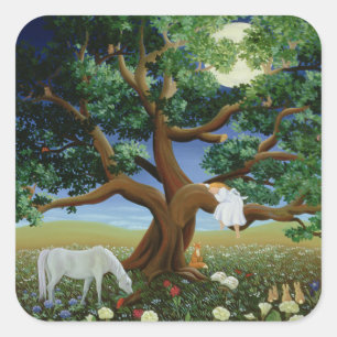 Tree of Dreams 1994 Square Sticker