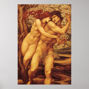 Tree of Forgiveness, Sir Edward Coley Burne-Jones Poster