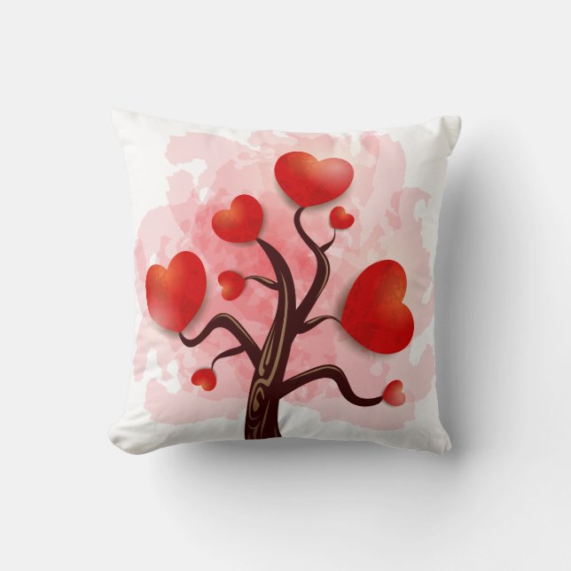 Tree of Hearts Cushion (Front)