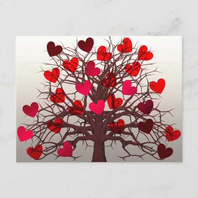 Tree of Hearts Postcard (Front)
