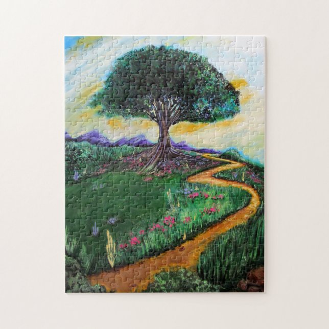 Tree Of Imagination Jigsaw Puzzle (Vertical)