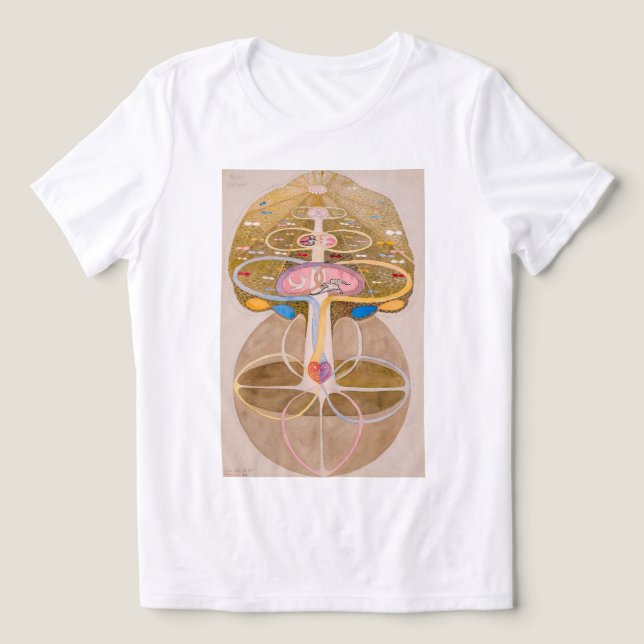 Tree of Knowledge No. 1 | Hilma af Klint | Tri-Blend Shirt (Design Front)