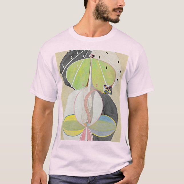 Tree of Knowledge, No.2, 1915 by Hilma af Klint T-Shirt (Front)