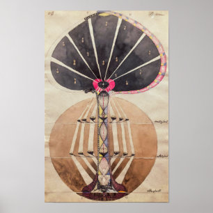Tree of Knowledge No. 3 Hilma af Klint Poster