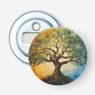 Tree of Knowledge - Oil Painting Bottle Opener