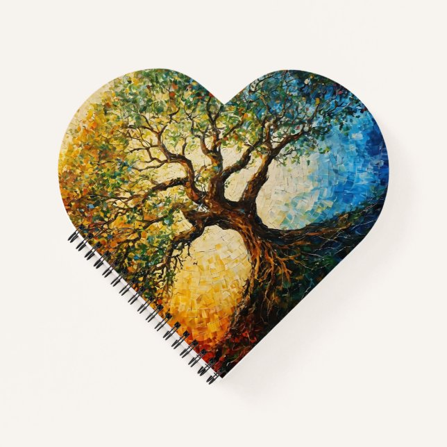 Tree of Knowledge - Oil Painting Notebook (Front)