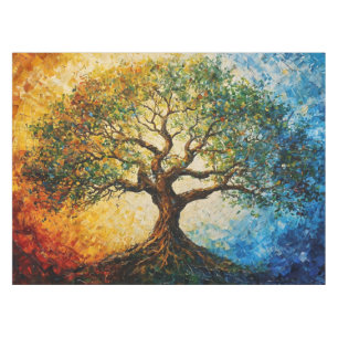 Tree of Knowledge - Oil Painting Tablecloth