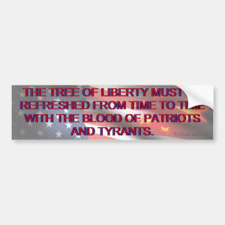 Tree of Liberty (Jefferson) Bumper Sticker