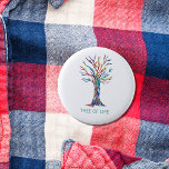 Tree of Life<br><div class="desc">This decorative Tree of Life button is printed with a mosaic tree design.
Change the words if you wish.
Original Mosaic © Michele Davies</div>