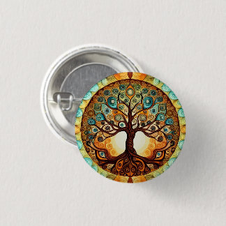 Tree of Life 3 Cm Round Badge