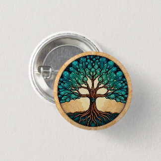 Tree of Life 3 Cm Round Badge