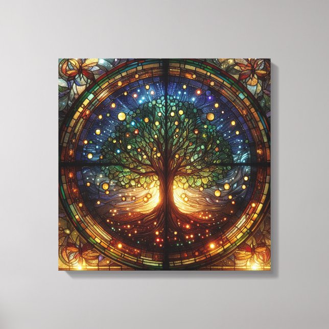 Tree of Life 4 Canvas Print (Front)