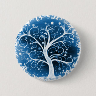 Tree of Life 6 Cm Round Badge