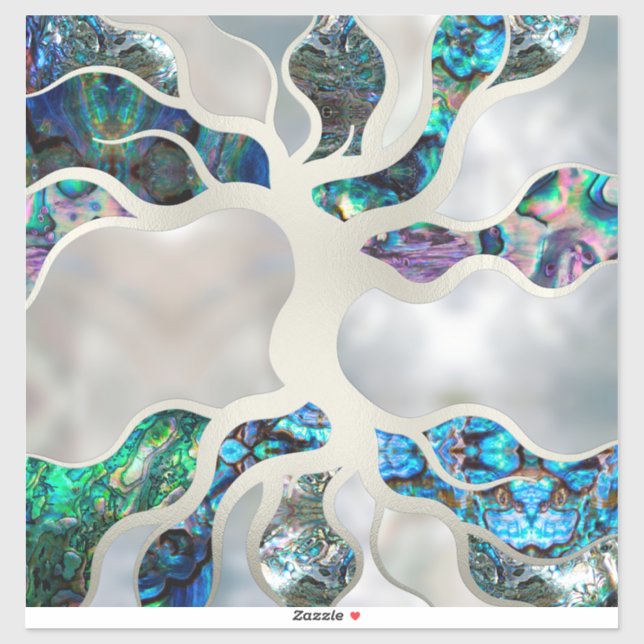 Tree of life - Abalone Shell and Pearl (Sheet)