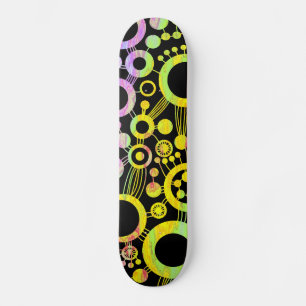 Tree of Life Abstract - Colour Tex 01 Skateboard