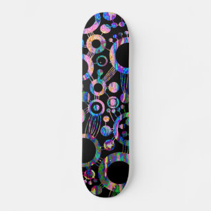 Tree of Life Abstract - Colour Tex 03 Skateboard