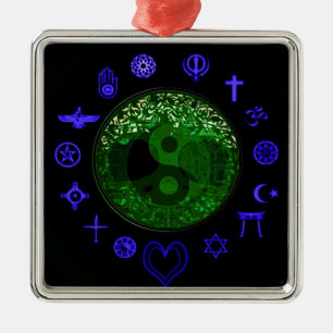 Tree of Life and Unity Metal Tree Decoration