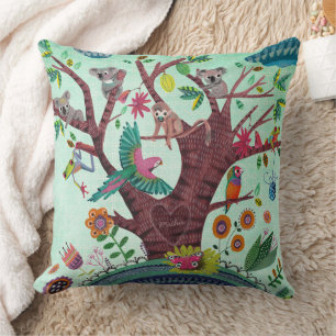 Tree of life Art Kids   Throw Pillow Lumbar
