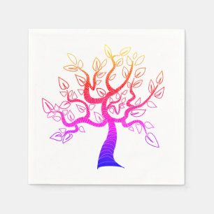 Tree of Life Art - Napkin