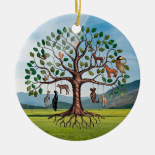 Tree of Life Art, Tree of Life Ceramic Tree Decoration