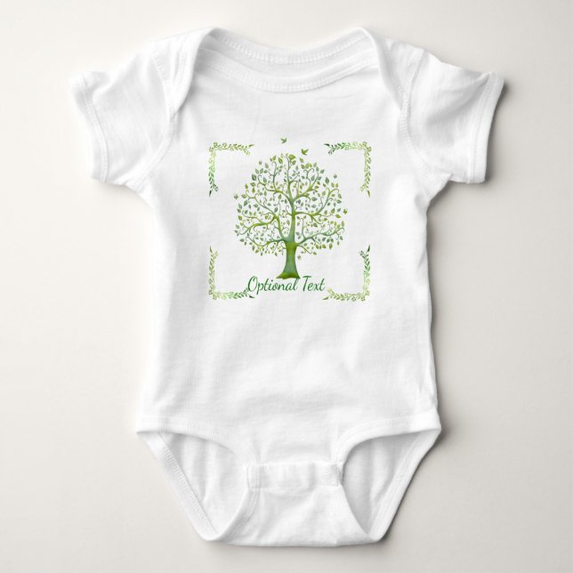 Tree of Life Baby Bodysuit (Front)
