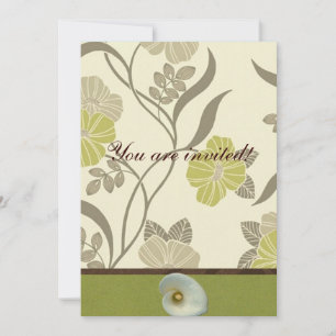 TREE OF LIFE BAR BAT MITZVAH INVITATION