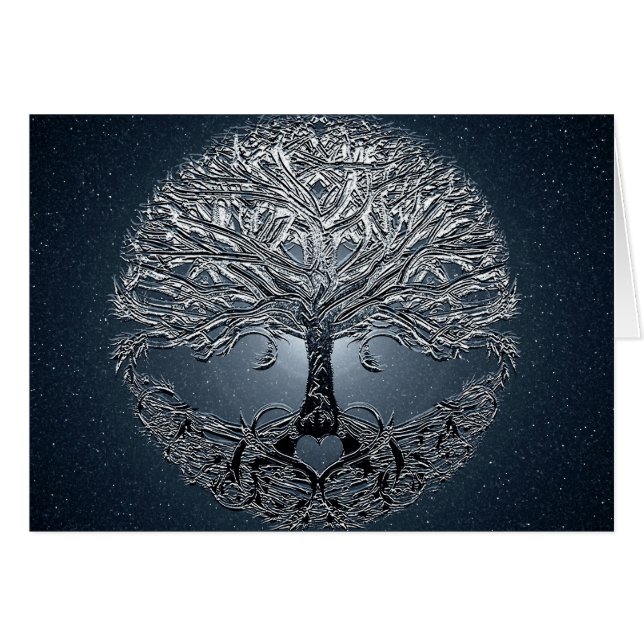 Tree of Life Blue Sky Peaceful Night (Front Horizontal)