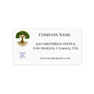 Tree of Life Business Logo Promotional Material Label