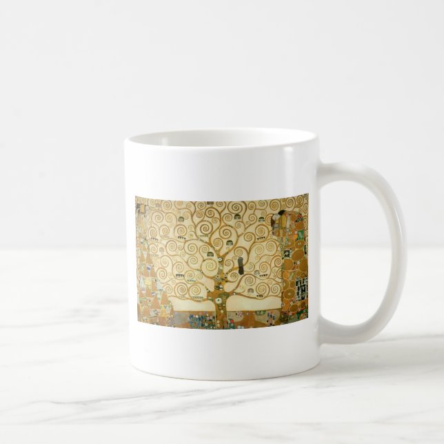 Tree of Life by Gustav Klimt Coffee Mug (Right)