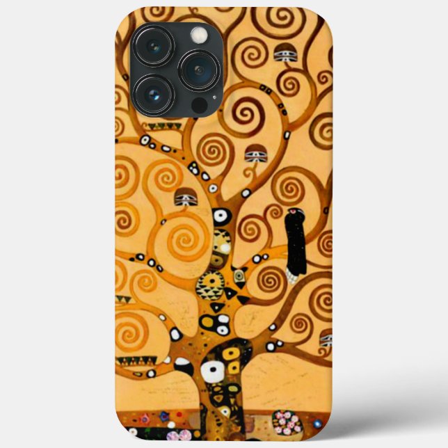 Tree of Life by Gustav Klimt Fine Art Case-Mate iPhone Case (Back)