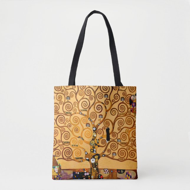 Tree of Life by Gustav Klimt Fine Art Tote Bag (Front)