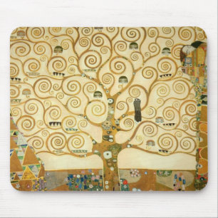 Tree of Life by Gustav Klimt Mouse Pad